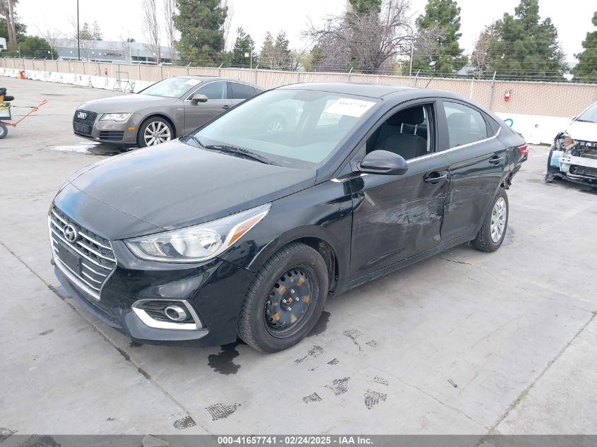 2022 Hyundai Accent Sel VIN: 3KPC24A68NE170557 Lot: 41657741