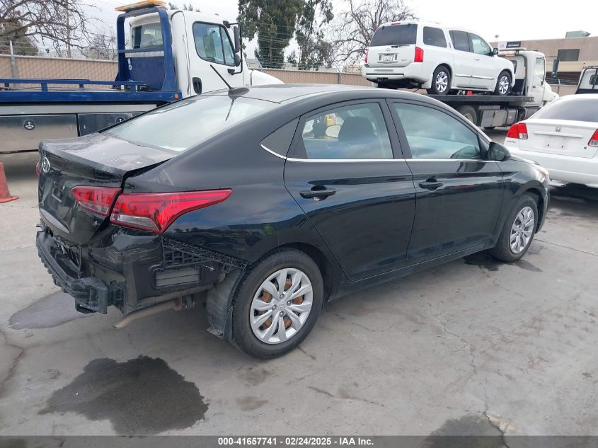 2022 Hyundai Accent Sel VIN: 3KPC24A68NE170557 Lot: 41657741