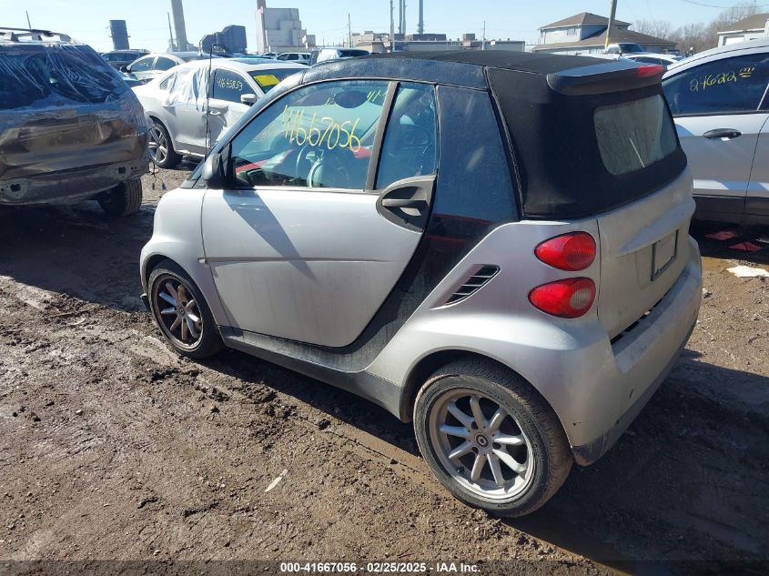 2009 Smart Fortwo Brabus/Passion VIN: WMEEK31X99K301253 Lot: 41667056