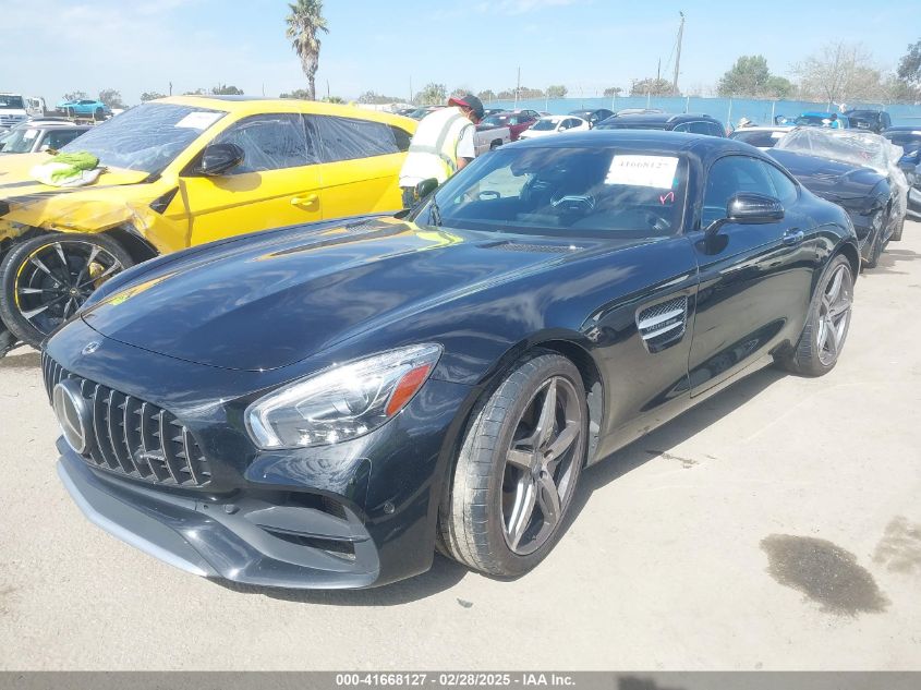 2019 Mercedes-Benz Amg Gt VIN: WDDYJ7HA0KA023299 Lot: 41668127