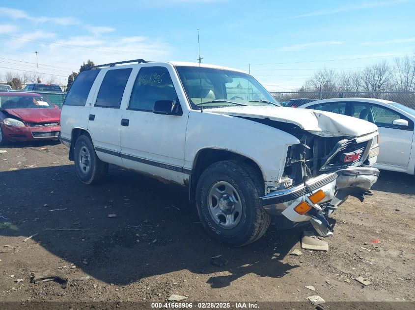 1998 GMC Yukon Slt VIN: 1GKEK13R2WJ718818 Lot: 41668906