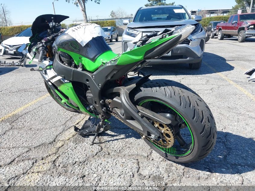 2014 Kawasaki Zx1000 J VIN: JKAZXCJ17EA021466 Lot: 41670810