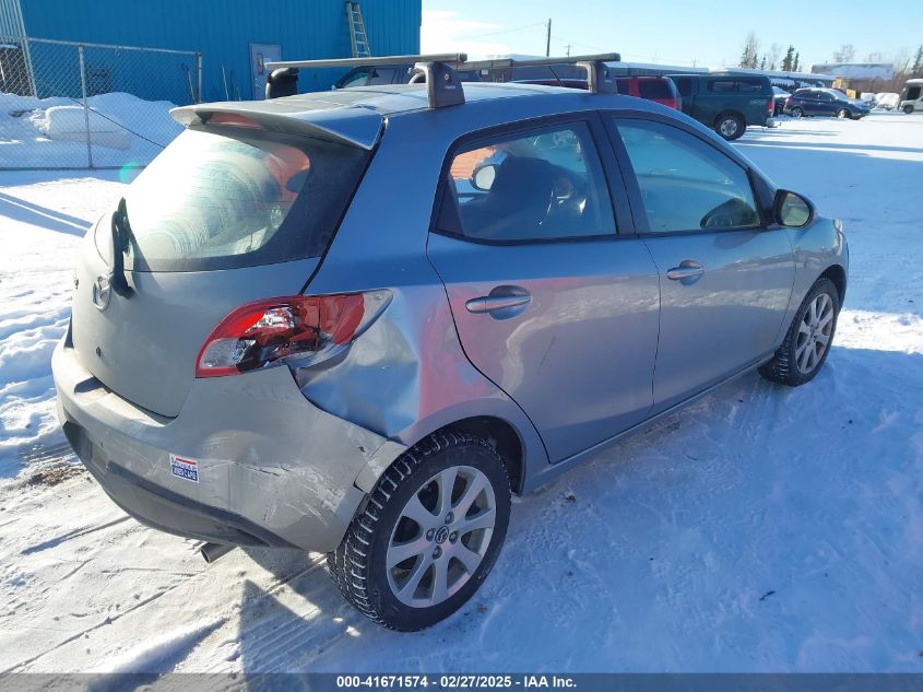 2013 Mazda Mazda2 Touring VIN: JM1DE1LYXD0153291 Lot: 41671574