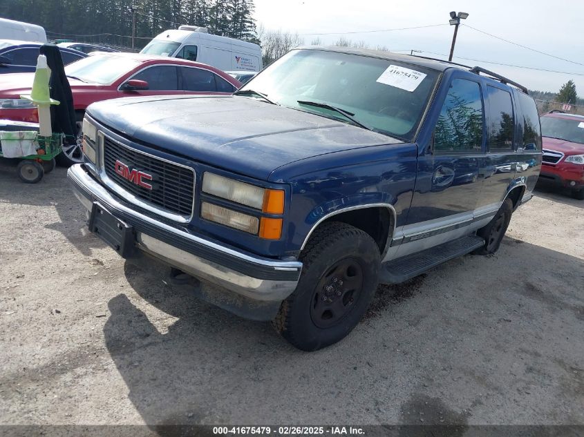 1997 GMC Yukon Sle VIN: 1GKEK13R8VJ737324 Lot: 41675479