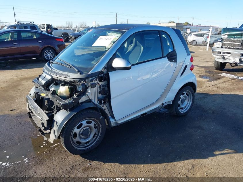 2015 Smart Fortwo Passion/Pure VIN: WMEEJ3BA7FK805194 Lot: 41676265