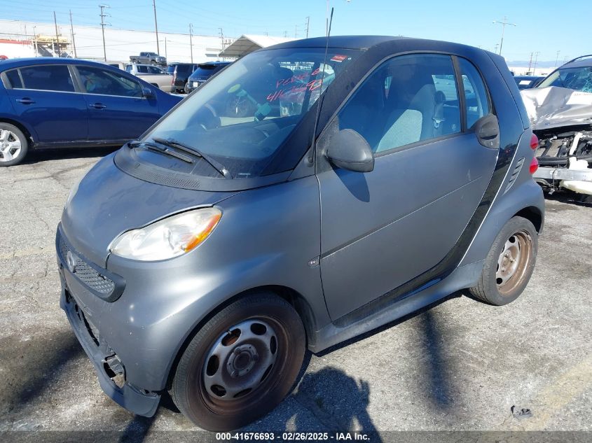 2013 Smart Fortwo Passion/Pure VIN: WMEEJ3BA1DK647416 Lot: 41676693