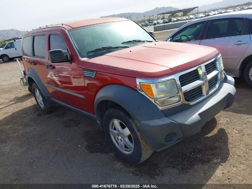 2007 Dodge Nitro Sxt VIN: 1D8GU28K37W728795 Lot: 41676776