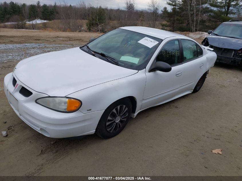 2005 Pontiac Grand Am Se VIN: 1G2NE52EX5M221381 Lot: 41677077