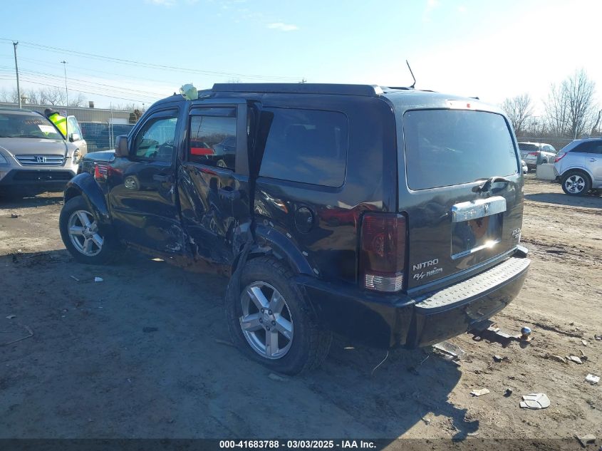 2007 Dodge Nitro Slt/Rt VIN: 1D8GU586X7W739538 Lot: 41683788