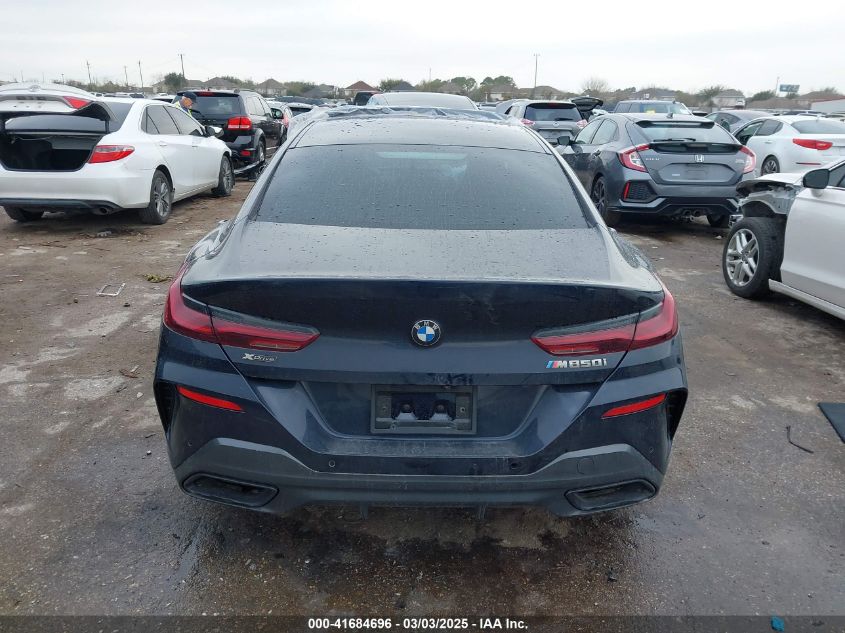 2021 BMW M850I Gtan Coupe xDrive VIN: WBAGV8C03MCG68700 Lot: 41684696