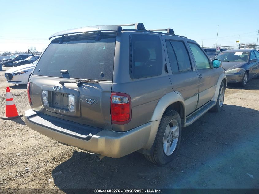 2001 Infiniti Qx4 Luxury VIN: JNRDR09Y11W220438 Lot: 41685276