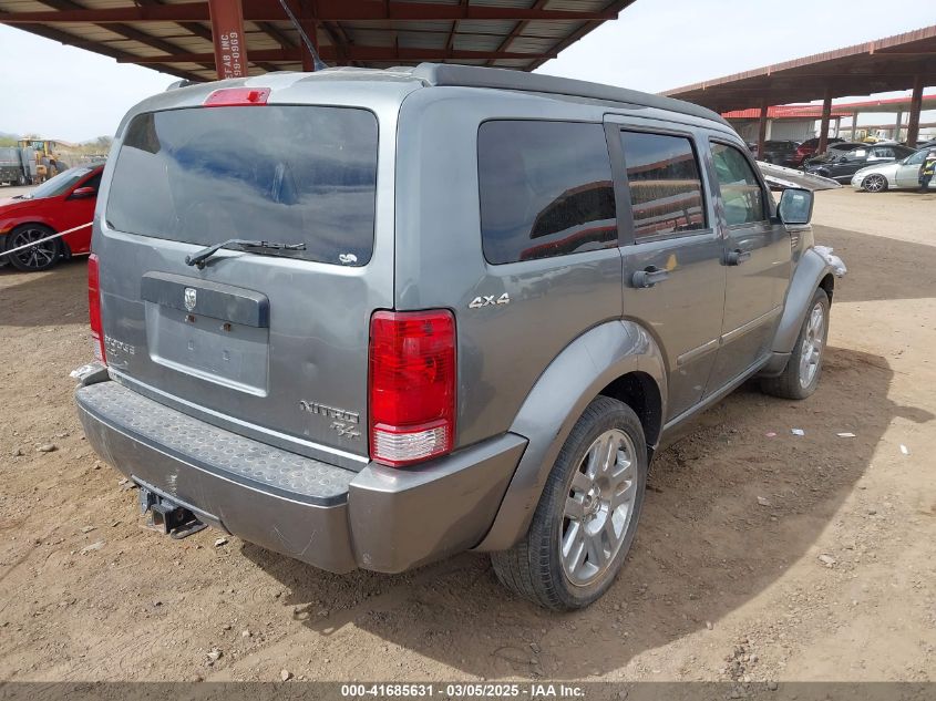 2011 Dodge Nitro Heat VIN: 1D4PU4GX2BW607498 Lot: 41685631