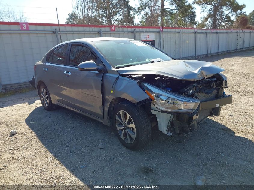 2022 Kia Rio S VIN: 3KPA24AD4NE458761 Lot: 41688272