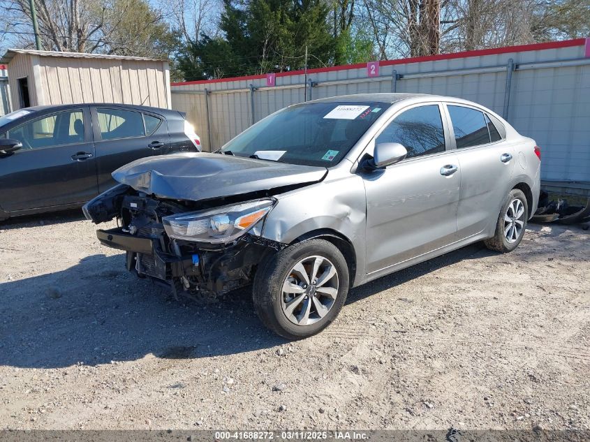 2022 Kia Rio S VIN: 3KPA24AD4NE458761 Lot: 41688272