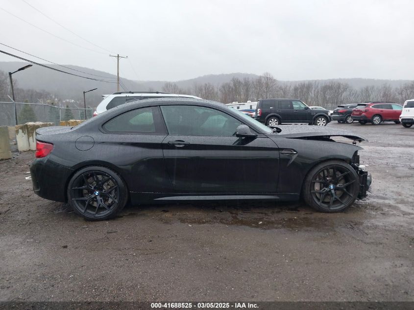 2020 BMW M2 Competition VIN: WBS2U7C05L7E24573 Lot: 41688525