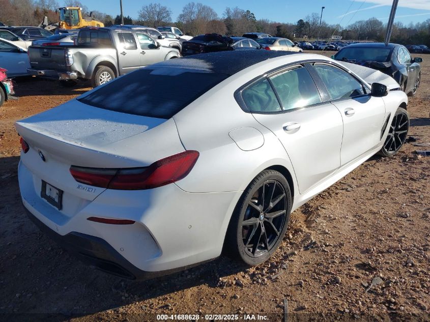 2021 BMW 840I Gran Coupe VIN: WBAGV2C0XMCE91866 Lot: 41688628