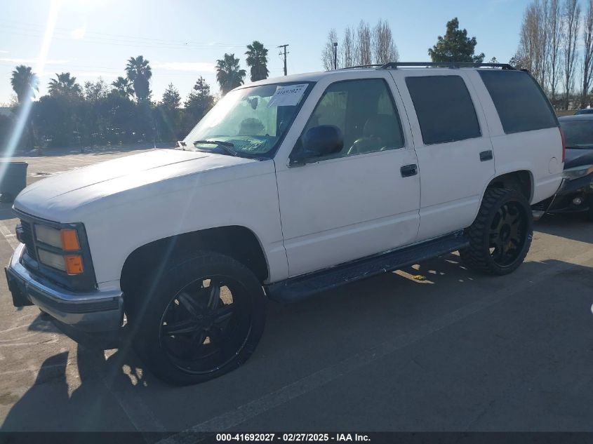 1997 GMC Yukon Sle VIN: 1GKEK13R9VJ741768 Lot: 41692027