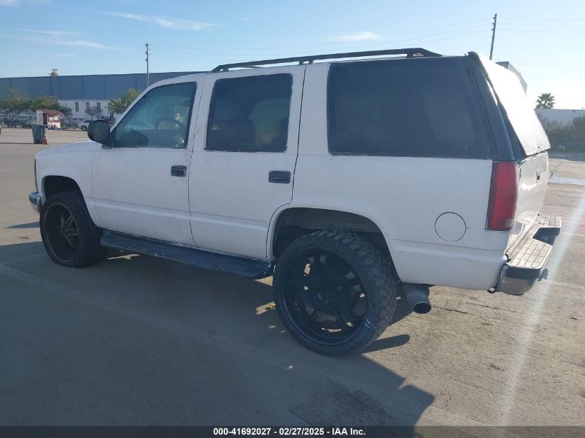 1997 GMC Yukon Sle VIN: 1GKEK13R9VJ741768 Lot: 41692027