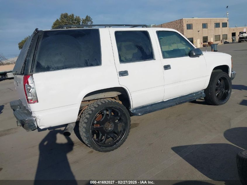 1997 GMC Yukon Sle VIN: 1GKEK13R9VJ741768 Lot: 41692027