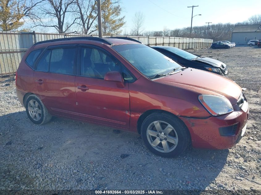 2008 Kia Rondo Lx V6 VIN: KNAFG526387206904 Lot: 41692664