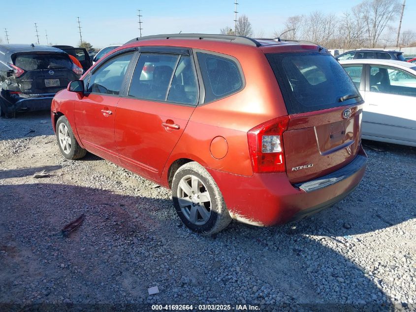 2008 Kia Rondo Lx V6 VIN: KNAFG526387206904 Lot: 41692664