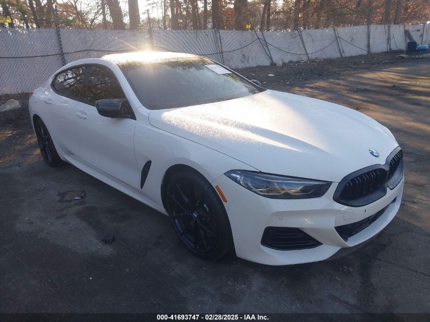 2023 BMW M850I Gtan Coupe xDrive VIN: WBAGV8C0XPCL58173 Lot: 41693747