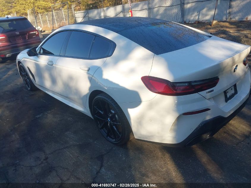 2023 BMW M850I Gtan Coupe xDrive VIN: WBAGV8C0XPCL58173 Lot: 41693747