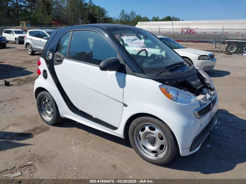 2016 Smart Fortwo Electric Drive Passion VIN: WMEEJ9AA5GK842721 Lot: 41694475