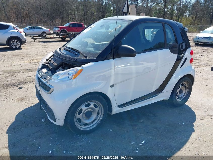 2016 Smart Fortwo Electric Drive Passion VIN: WMEEJ9AA5GK842721 Lot: 41694475