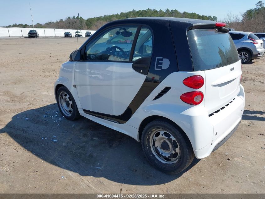 2016 Smart Fortwo Electric Drive Passion VIN: WMEEJ9AA5GK842721 Lot: 41694475