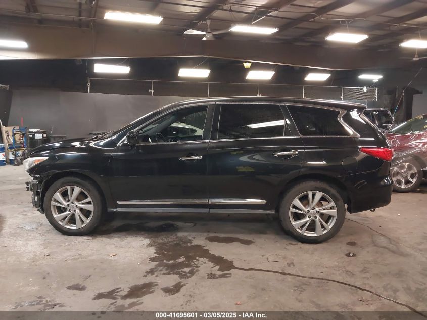 2013 Infiniti Jx35 VIN: 5N1AL0MMXDC313050 Lot: 41695601