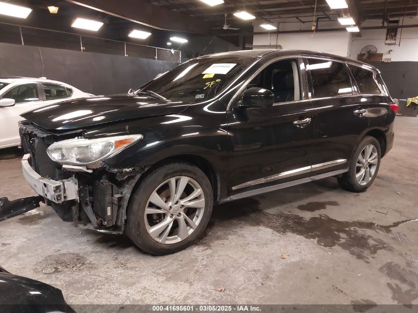 2013 Infiniti Jx35 VIN: 5N1AL0MMXDC313050 Lot: 41695601