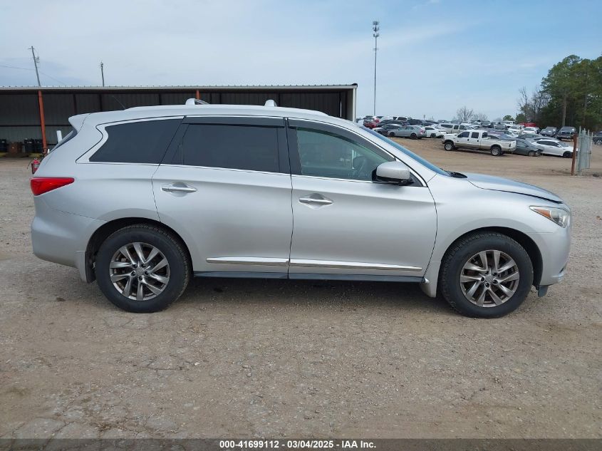 2013 Infiniti Jx35 VIN: 5N1AL0MM3DC326559 Lot: 41699112