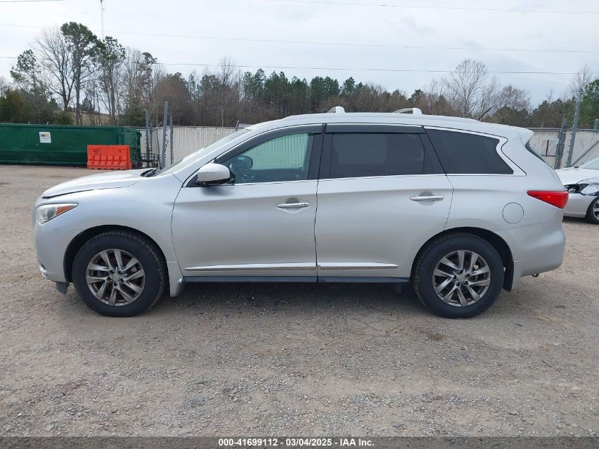 2013 Infiniti Jx35 VIN: 5N1AL0MM3DC326559 Lot: 41699112