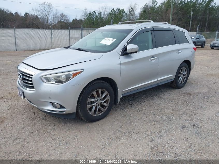 2013 Infiniti Jx35 VIN: 5N1AL0MM3DC326559 Lot: 41699112