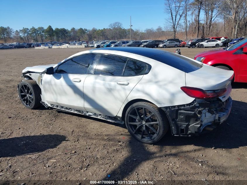 2020 BMW M850I Gtan Coupe xDrive VIN: WBAGV8C00LCE56223 Lot: 41700609