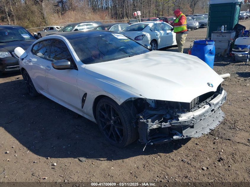 2020 BMW M850I Gtan Coupe xDrive VIN: WBAGV8C00LCE56223 Lot: 41700609