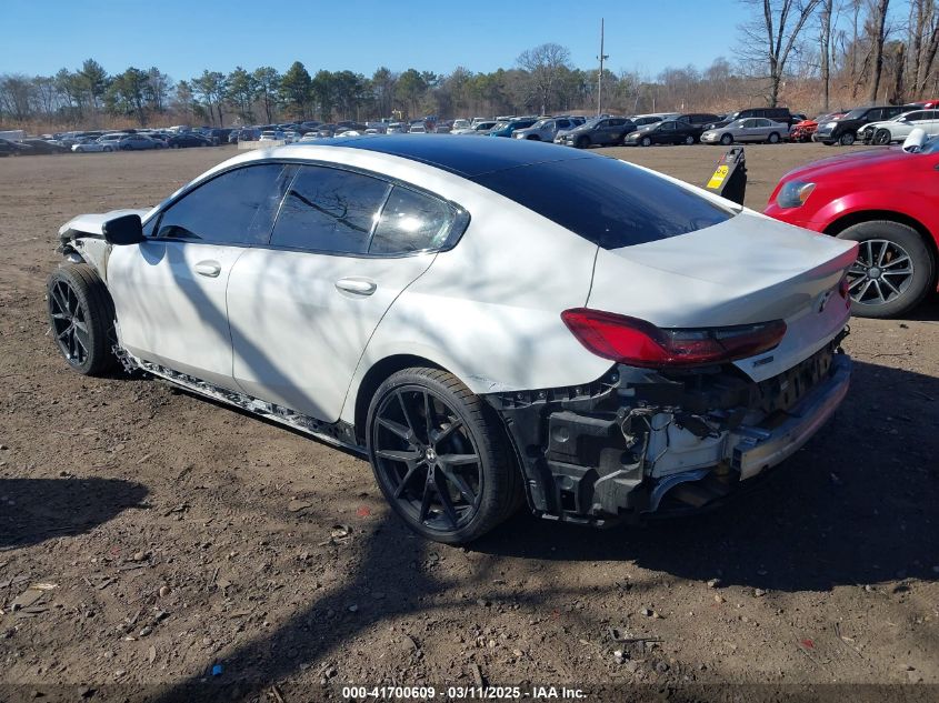 2020 BMW M850I Gtan Coupe xDrive VIN: WBAGV8C00LCE56223 Lot: 41700609