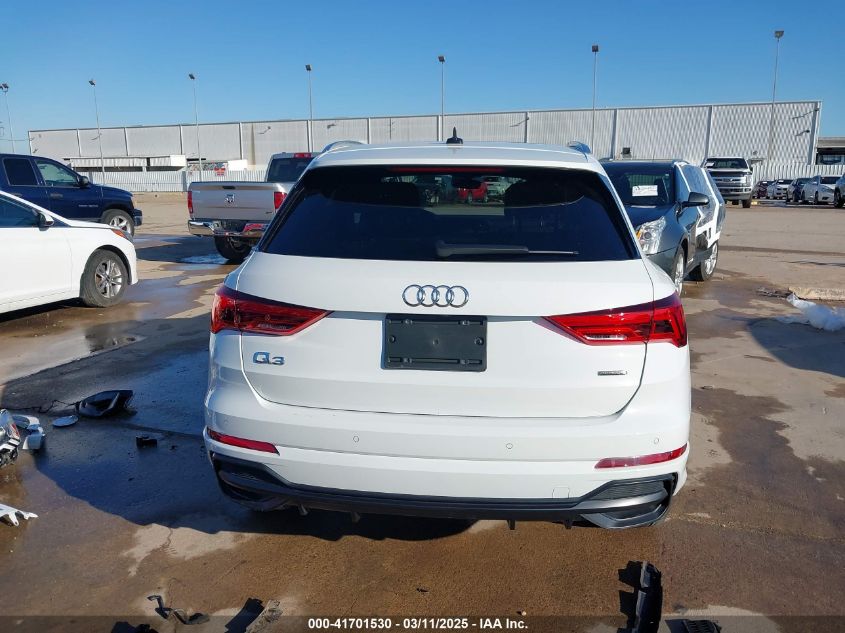 2020 Audi Q3 Premium Plus 45 Tfsi S Line Quattro Tiptronic VIN: WA1EECF38L1089030 Lot: 41701530