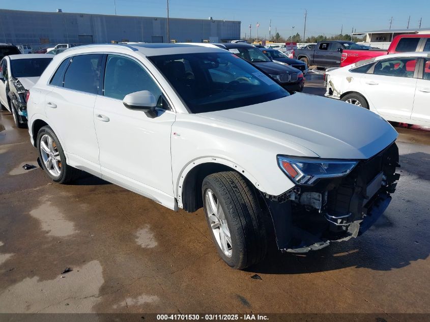 2020 Audi Q3 Premium Plus 45 Tfsi S Line Quattro Tiptronic VIN: WA1EECF38L1089030 Lot: 41701530