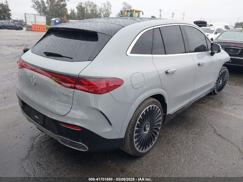 2024 Mercedes-Benz Amg Eqe Suv 4Matic VIN: 4JGGM5DB6RA037424 Lot: 41701880