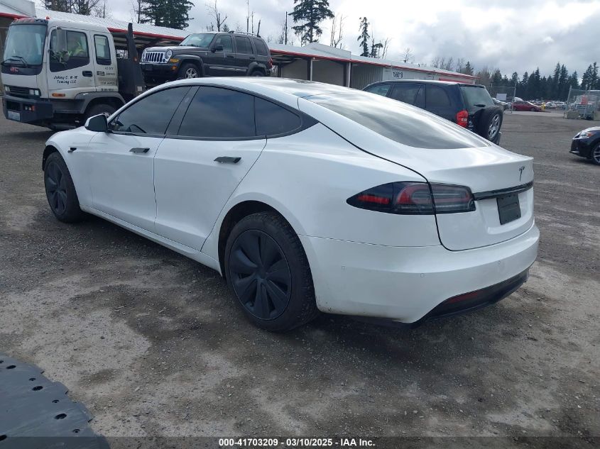 2022 Tesla Model S Dual Motor All-Wheel Drive VIN: 5YJSA1E57NF473970 Lot: 41703209