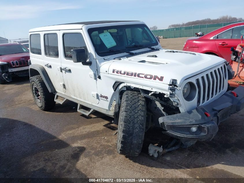 2021 Jeep Wrangler Unlimited Rubicon 4X4 VIN: 1C4HJXFG9MW566559 Lot: 41704872