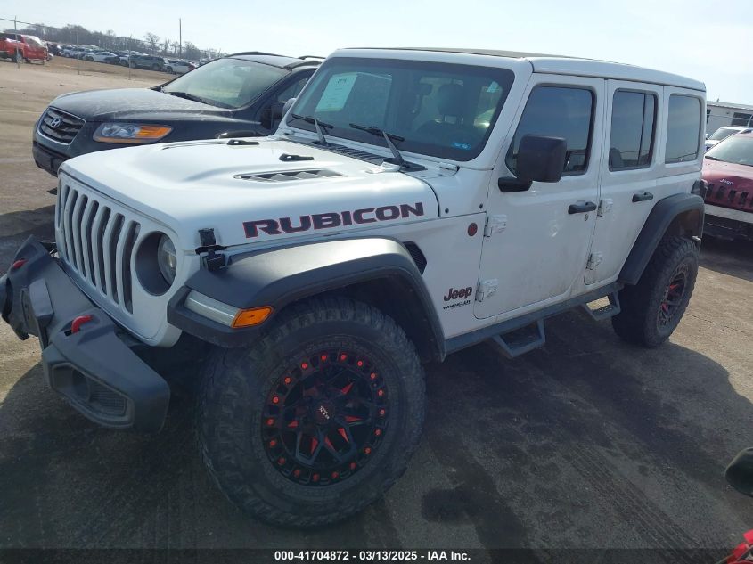 2021 Jeep Wrangler Unlimited Rubicon 4X4 VIN: 1C4HJXFG9MW566559 Lot: 41704872