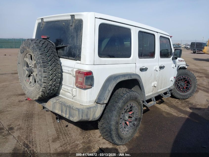 2021 Jeep Wrangler Unlimited Rubicon 4X4 VIN: 1C4HJXFG9MW566559 Lot: 41704872