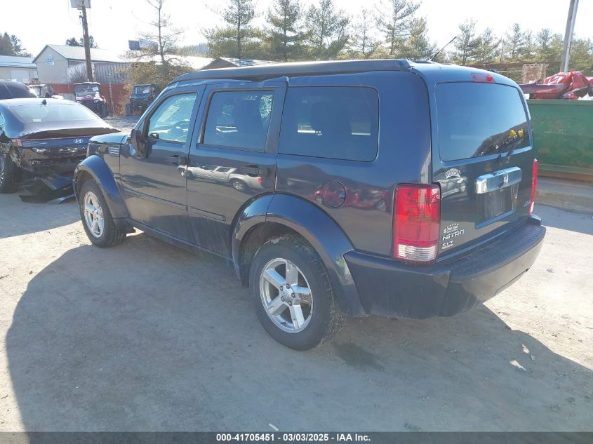 2008 Dodge Nitro Slt/Rt VIN: 1D8GU58K28W108152 Lot: 41705451