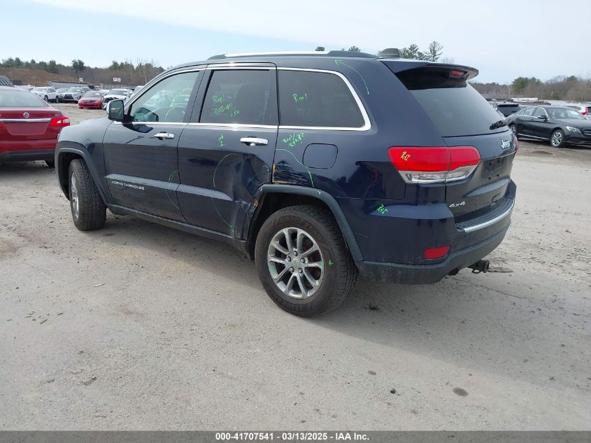 2014 Jeep Grand Cherokee Limited VIN: 1C4RJFBG7EC298246 Lot: 41707541