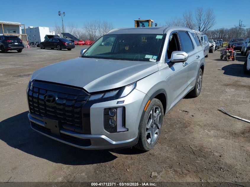 2025 Hyundai Palisade Sel Premium VIN: KM8R4DGE2SU814095 Lot: 41712371