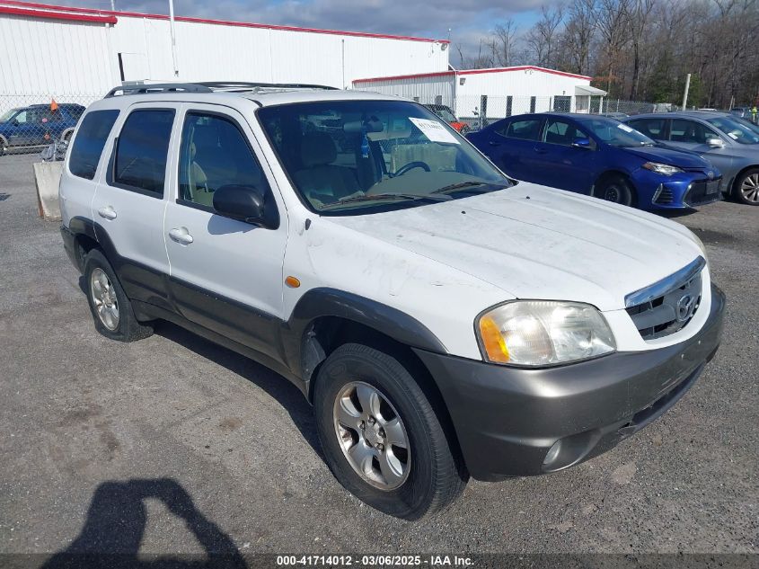 2002 Mazda Tribute Es V6/Lx V6 VIN: 4F2YU09132KM18109 Lot: 41714012