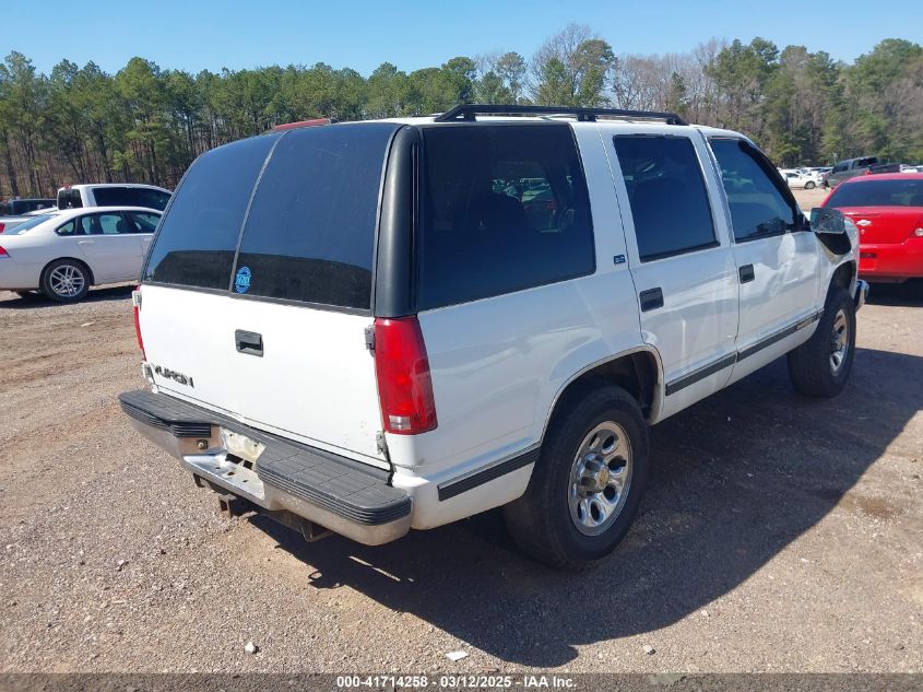 1997 GMC Yukon Sle VIN: 1GKEK13R3VJ724514 Lot: 41714258